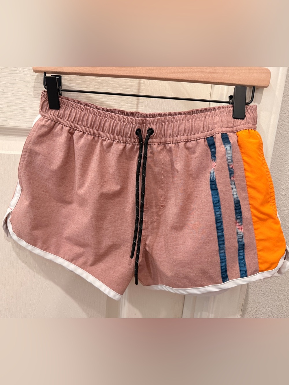Men's Swim Board Shorts with Contrast Trim